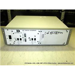DAKTRONICS INC A/B SWITCH INTERFACE (print sequence:) 45138