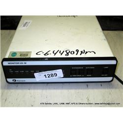 PHARMACIA MONITOR UV-M (print sequence:) 44809