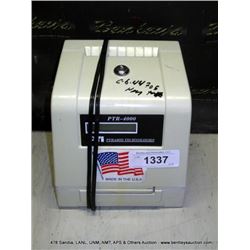 PRI PTR-4000 PRINTER (print sequence:) 44705