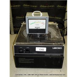 LABONCO CENTRIVAP CONCENTRATOR (print sequence:) 44812