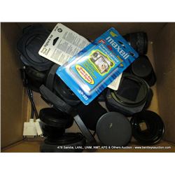 BOX: CAMERA ACCESSORIES (print sequence:) 45075