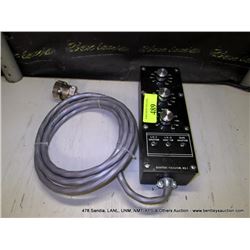 DENTON VACUUM RS-1 SHUTTER CONTROL (print sequence:) K-489