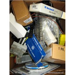 BOX: ASSORTED SWITCHES, MODULES