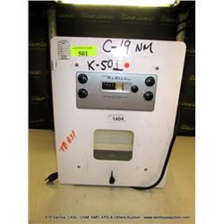 METTLER M5 SCALE (print sequence:) K-501