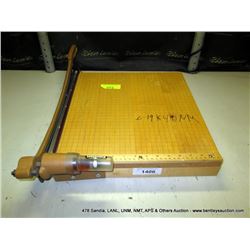 INGENTO 15" PAPER CUTTER (print sequence:) K-491