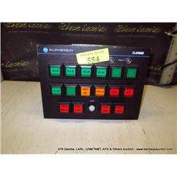 ALLEN-BRADLEY 2705-P21J2L REDI PANEL (print sequence:) K-554