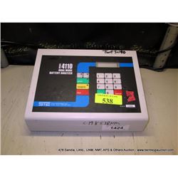 STE 4110 DUAL MODE BATTERY ANALYZER (print sequence:) K-538