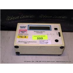 RD 9010 RADIATION MONITOR CONTROLLER (print sequence:) K-555