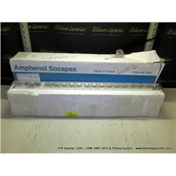 BOXES: AMPHENOL SOCAPEX 3X MONEY