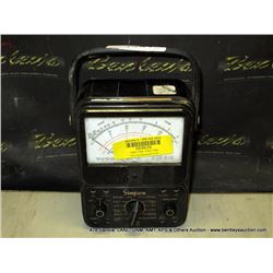 SIMPSON 260 VOLT-OHM-MILLIAMETER (print sequence:) 69633