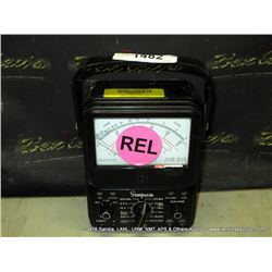 SIMPSON 260 VOLT-OHM-MILLIAMETER (print sequence:) 69626