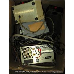 BOX: ELECTRONICS-METER, POWER SUPPLIES