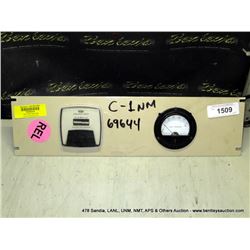 JBT FREQUENCY METER PANEL (print sequence:) 69644