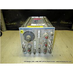 TEKTRONIX FG504-40MHZ FUNCTION GENERATOR PLUG-IN (print sequence:) 69392