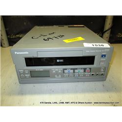 PANASONIC AG-5700 VCR (print sequence:) 69736