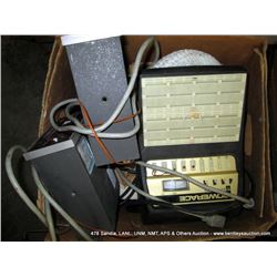 BOX: ELECTRONICS-METERS, PLUGS
