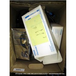 BOX: CORDS, CAMERA FILM, ELECTRODES