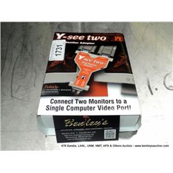 Y-SEE TWO DUAL MONITOR ADAPTER