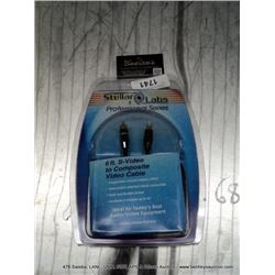 STELLAR LABS 6' S-VIDEO CABLE