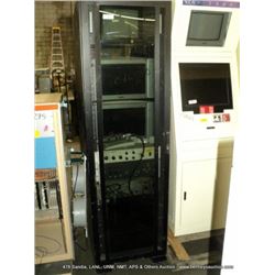 19" RACK W/ VIDEO EQUIPMENT (print sequence:) 69279