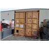 Image 1 : METAL SEA CONTAINER - CONEX, 20', WOODEN FLOOR CONTENTS NOT INCLUDED LOCATION: Los Alamos Surplus Ya