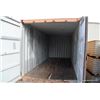 Image 3 : METAL SEA CONTAINER - CONEX, 20', WOODEN FLOOR CONTENTS NOT INCLUDED LOCATION: Los Alamos Surplus Ya