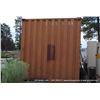 Image 4 : METAL SEA CONTAINER - CONEX, 20', WOODEN FLOOR CONTENTS NOT INCLUDED LOCATION: Los Alamos Surplus Ya