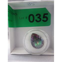 13 CT Pear cut Mystic Topaz gemstone