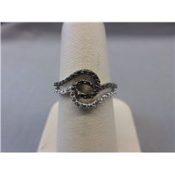 Sterling Silver ring - Wave design