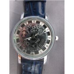 New Skeleton style watch with 2-sided window