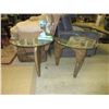 Image 1 : NEW - 2 Glass top end tables