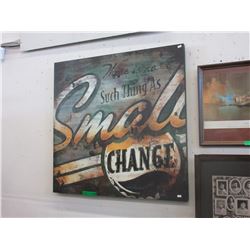 Canvas wall art