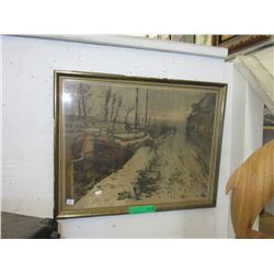 Vintage Dutch engraving