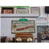 Image 1 : Tin "Bartender Union" sign with button
