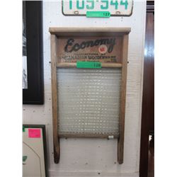 Vintage washboard made by Economy