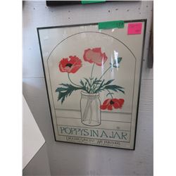 1980 Print "Poppies in a Jar"