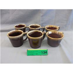 6 Vintage McCoy & Hull Mugs