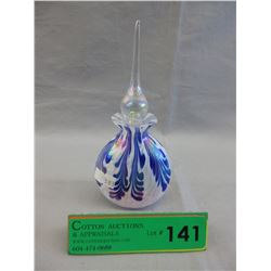 Art glass perfume bottle
