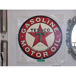 Texaco tin sign - Replica