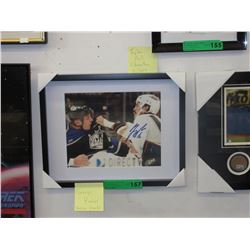 Autographed George Parros photograph