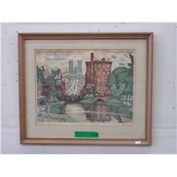 Hornyansky framed print "Guelph in Summer"