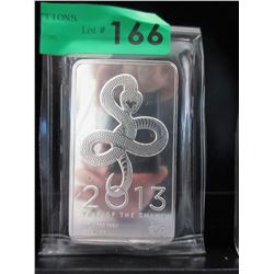 Rare 10 Troy Ounce .999 Fine Silver Bar