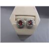 Image 1 : New Garnet & Diamond-set Earrings