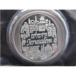 Silver Round minted by The Holy Land Mint