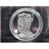 Image 1 : Merry Christmas motif Silver Round
