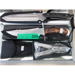 New hunting knives & multi-practic tools