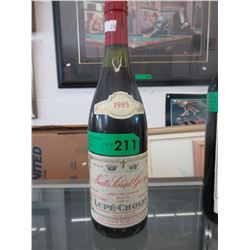Collectible 1985 French Pinot Noir  Wine