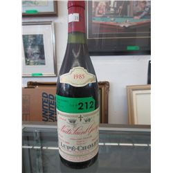 Collectible 1985 French Pinot Noir  Wine