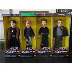 4 "The Osbourne Family" figurines