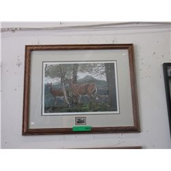 M. Visser limited edition print - "On a Ridge"